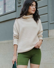 Load image into Gallery viewer, Organic Bike Shorts - amrêve - chive